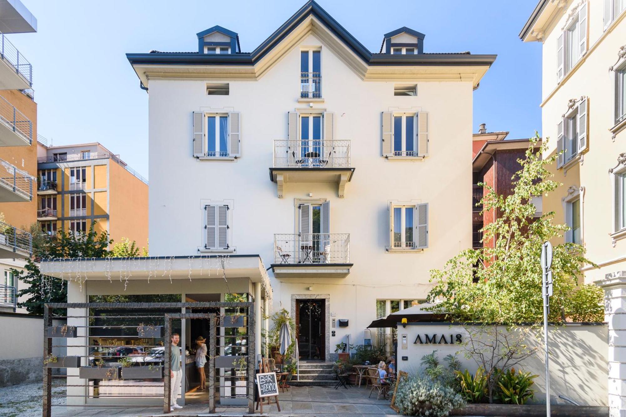 Historical Center - Free Parking And Private Terrace Appartement Como Buitenkant foto